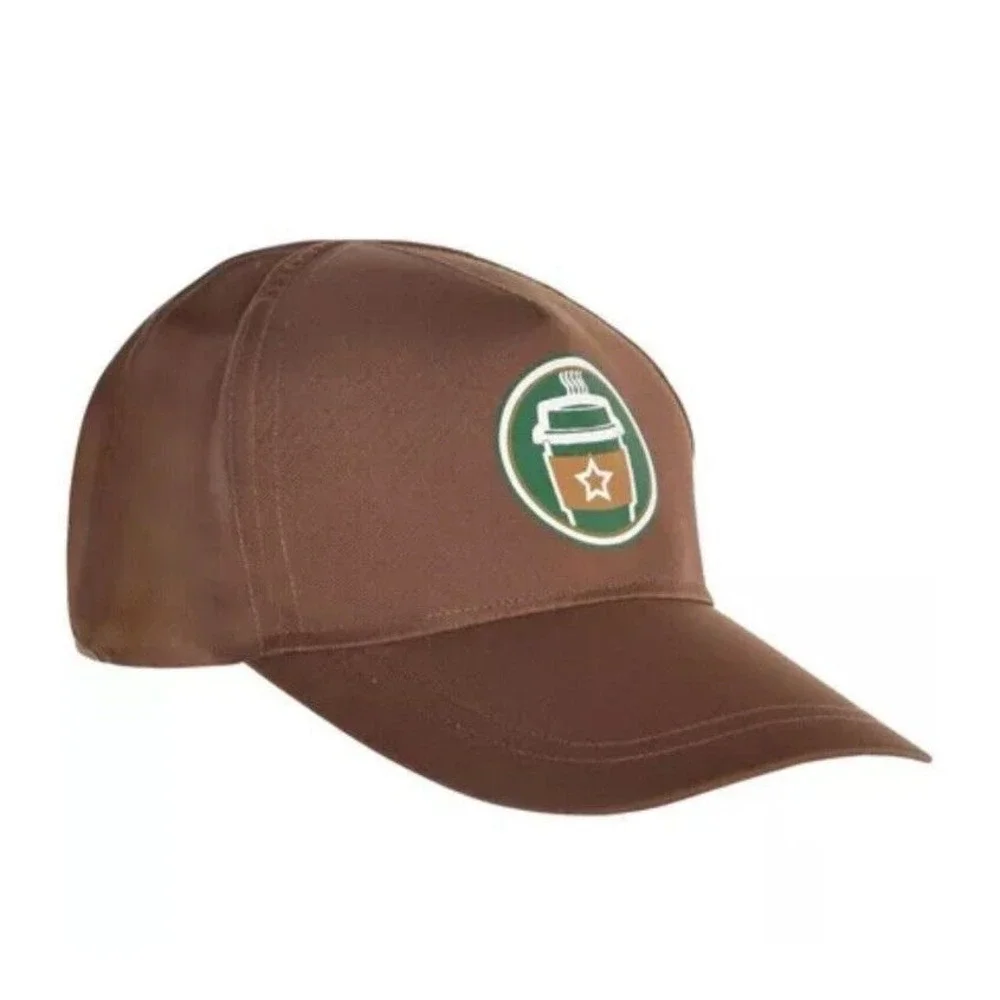 SUIT YOURSELF Coffee Barista Kit Apron Hat Halloween Costume Adult OSFA *NEW* - Picture 3 of 6